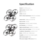 HGLRC Petrel 85Whoop Brushless Motor Indoor FPV Drone Tinywhoop Quadcopter