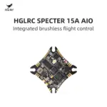 HGLRC SPECTER 15A ELRS AIO 2-4S 4-in-1 AIO FC for FPV drone