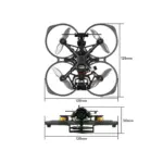 Flywoo Flylens 85 HD O4 2S Whoop FPV Drone BNF – ELRS V1.3