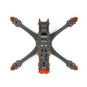 GEPRC Mark 5X Pro O3 Squashed X Frame - Orange