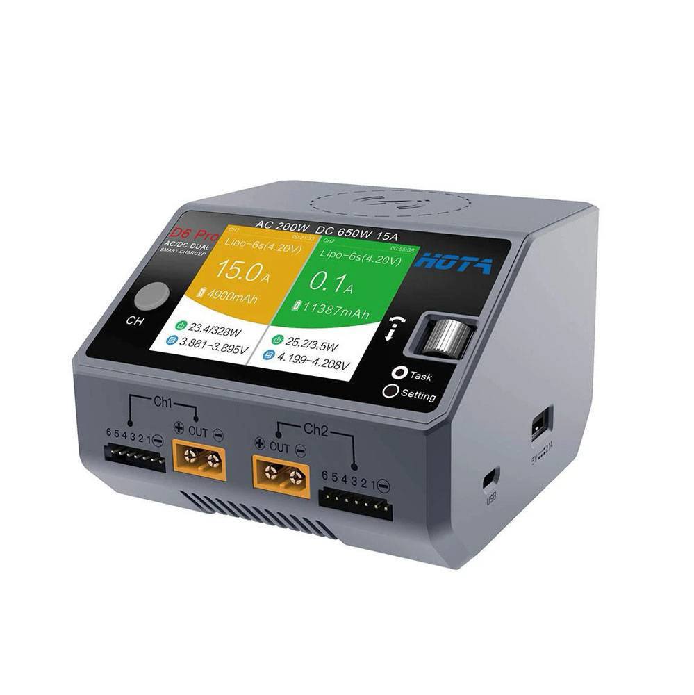hota_d6_pro_325w_15a_1-6s_dual_channel_acdc_smart_charger_w_wireless_cellphone_charging